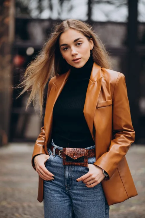 Professional leather garment cleaning